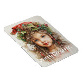 Magnet Flexible Fille de Noël Personnalisée 17 sur 25 (Côté Droit)