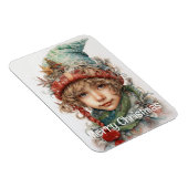 Magnet Flexible Fille de Noël Personnalisée 7 sur 25 (Côté Droit)