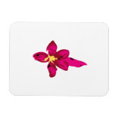 Magnet Flexible Fille Design, Or Léger, Rouge Purplish (Horizontal)