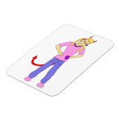 Magnet Flexible fille diable (Côté Gauche)