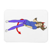 Magnet Flexible fille diable (Horizontal)