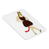 Magnet Flexible fille diable (Côté Droit)