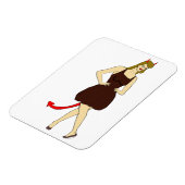 Magnet Flexible fille diable (Côté Gauche)
