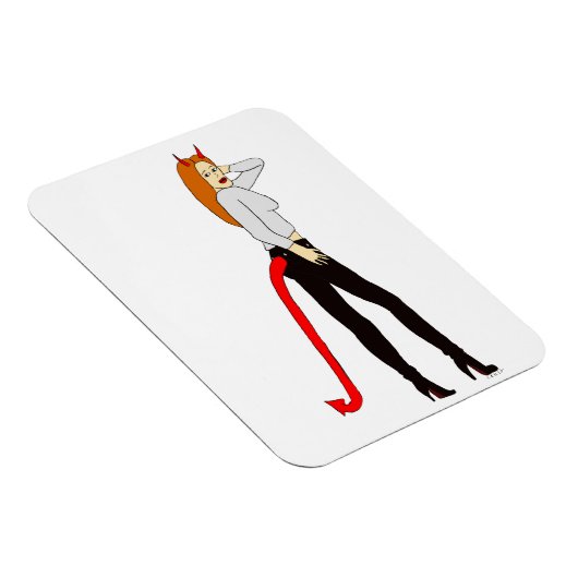 Magnet Flexible fille diable (Côté Droit)
