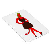Magnet Flexible fille diable (Côté Droit)