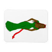 Magnet Flexible fille diable (Horizontal)