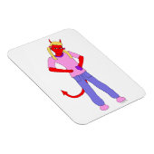 Magnet Flexible fille diable (Côté Droit)