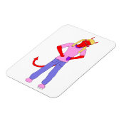 Magnet Flexible fille diable (Côté Gauche)