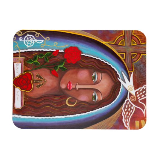 Magnet Flexible "Fille du Divin" (Horizontal)