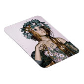 Magnet Flexible Fille du printemps (Côté Droit)