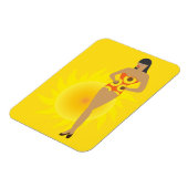Magnet Flexible Fille en Bikini (Côté Gauche)