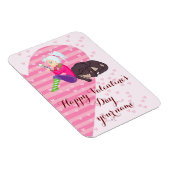 Magnet Flexible Fille Être amoureuse (Côté Droit)