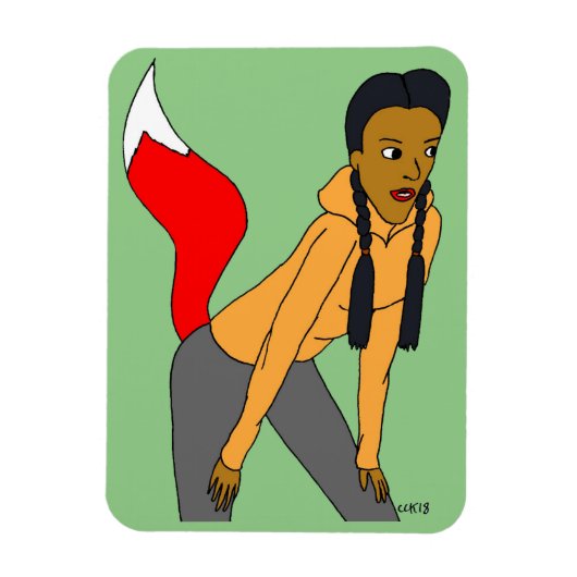 Magnet Flexible fille foy (Vertical)