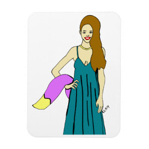 Magnet Flexible fille foy