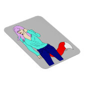 Magnet Flexible fille foy (Côté Droit)