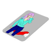 Magnet Flexible fille foy (Côté Gauche)
