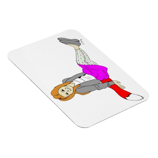 Magnet Flexible fille foy (Côté Droit)