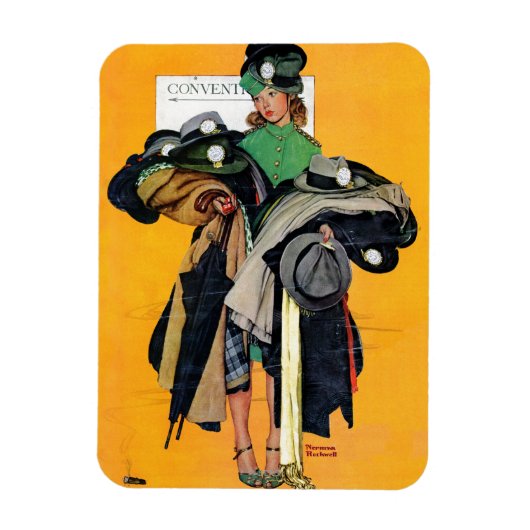 Magnet Flexible Fille Hatcheck (Vertical)