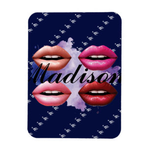 Magnet Flexible Fille Style Lips Beauté Personnalisée Personnalisé