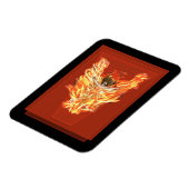 Magnet Flexible Fille sur aimant de feu (Côté Gauche)