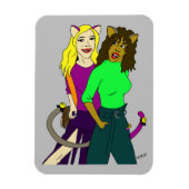 Magnet Flexible filles (Vertical)