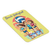 Magnet Flexible Filles de beach volley Thunder_Cove (Côté Droit)