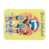 Magnet Flexible Filles de beach volley Thunder_Cove (Horizontal)
