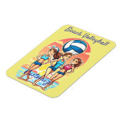 Magnet Flexible Filles de beach volley Thunder_Cove (Côté Gauche)