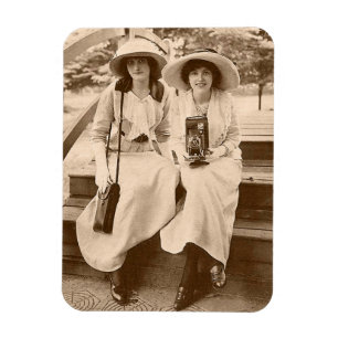 Magnet Flexible filles de caméra d'environ 1910