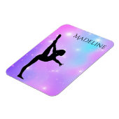 Magnet Flexible Filles Dégradé Violet   (Côté Gauche)