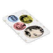 Magnet Flexible Filles royales britanniques (Côté Droit)