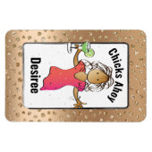 Magnet Flexible Filles Voyage Accessoire de vacances amusant pour  (Horizontal)