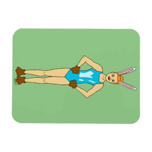 Magnet Flexible fillette (Horizontal)