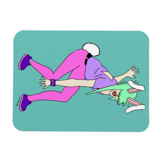 Magnet Flexible fillette (Horizontal)