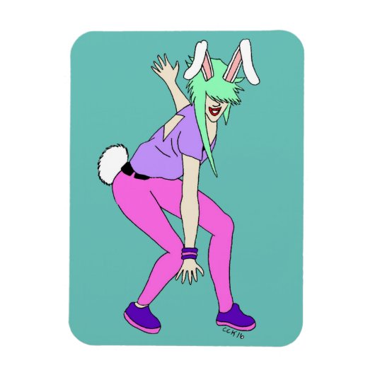 Magnet Flexible fillette (Vertical)