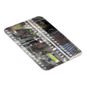 Magnet Flexible Film Abstrait (Côté Droit)