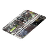 Magnet Flexible Film Abstrait (Côté Gauche)