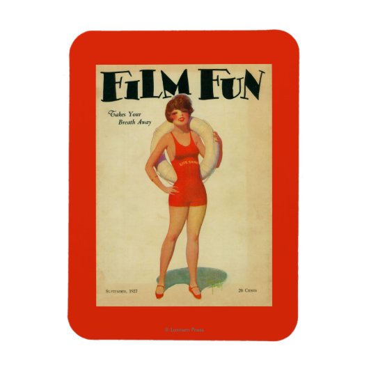 Magnet Flexible Film Fun Magazine Cover 2 (Vertical)