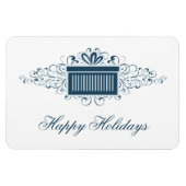 Magnet Flexible Fils de vacances Présente Rectangle magnétique, Bl (Horizontal)