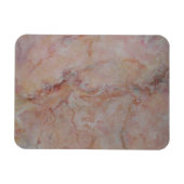 Magnet Flexible Finition en pierre de marbre rayé rose (Horizontal)