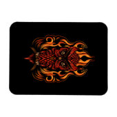 Magnet Flexible Fire owl (Horizontal)