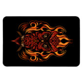 Magnet Flexible Fire owl (Horizontal)
