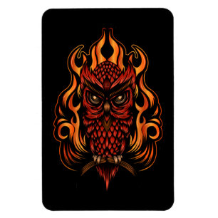 Magnet Flexible Fire owl