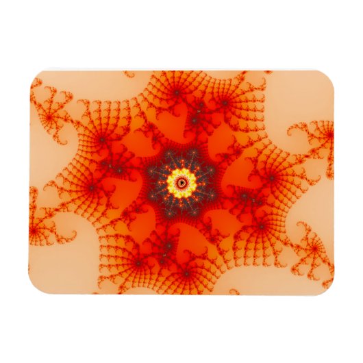 Magnet Flexible Fire Web - Art fractal (Horizontal)