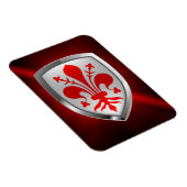 Magnet Flexible Firenze Emblème métallique (Côté Droit)