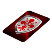 Magnet Flexible Firenze Emblème métallique (Côté Gauche)