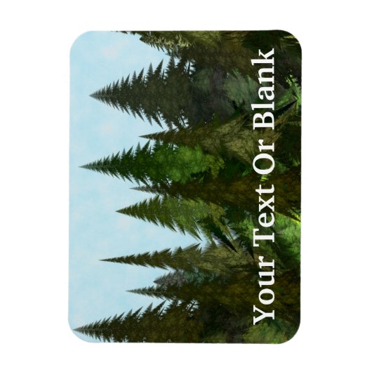 Magnet Flexible Firs fractaux (Vertical)