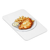 Magnet Flexible Fish and Chips (Côté Droit)