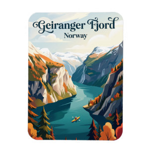 Magnet Flexible Fjord de Geiranger Norvège