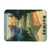 Magnet Flexible Fjord de Norvège (Horizontal)